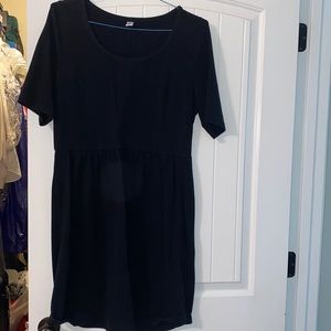 Size Xl cotton black dress